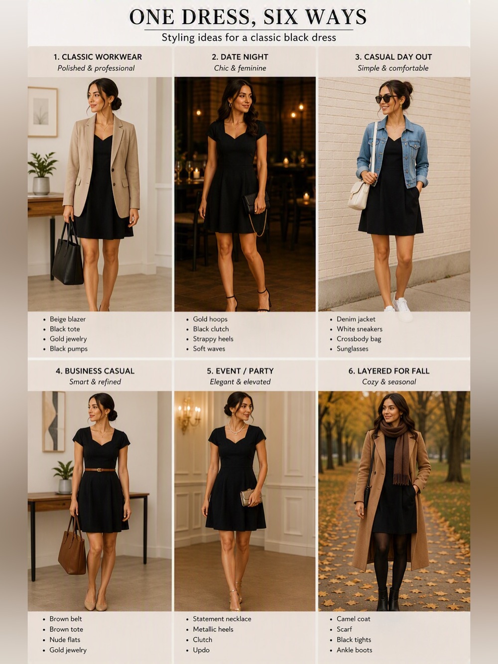 French Connection Black Mini Dress